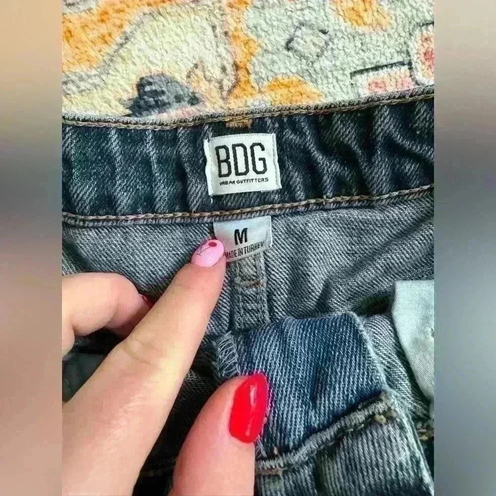 BDG Urban Outfitters Patchwork Jean Skirt Womens Medium - Picture 2 of 4